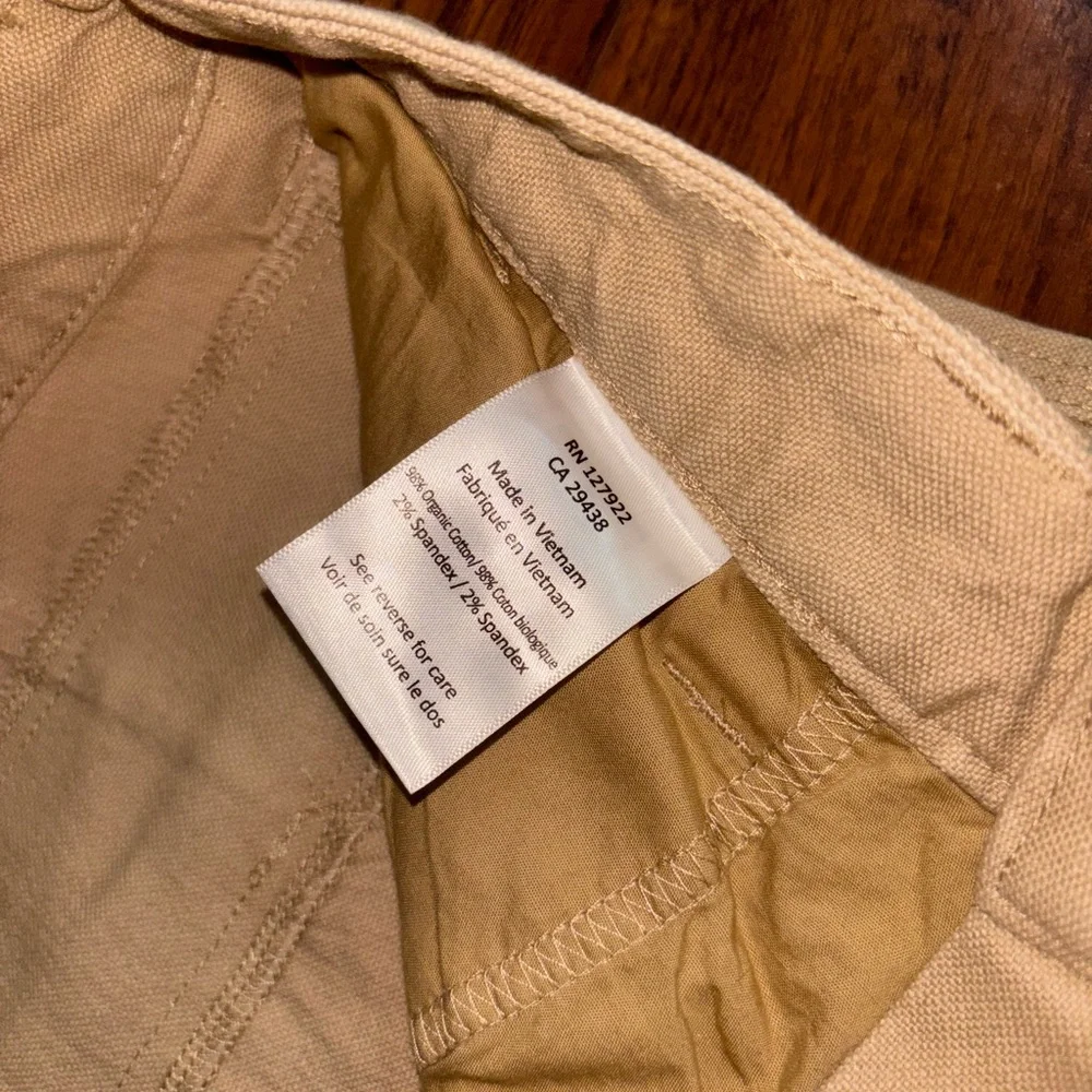 Mountain Khakis NWT Classic Fit Organic Cotton Men's Chinos 32x30 Khaki Pants - Picture 5 of 7